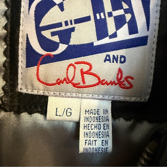 Vintage Dallas Cowboys Leather Jacket G-III Sports Carl Banks L NFL Full Leather - Picture 3 of 10